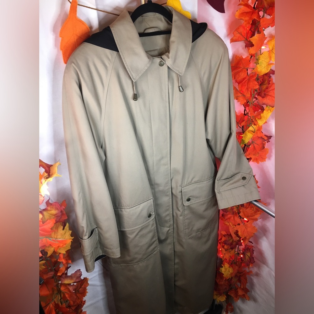 Amanda Smith Petites | Women’s Tan Color Trench Coat